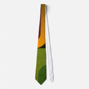 Farbige Vintage-Schlips - Retro Krawatte