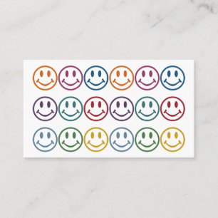 Farbige Visitenkarten Visitenkarte