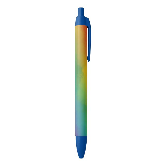 Farbige Vorlage für Regenbogenfarben Kugelschreiber (Unterseite (Vertikal))