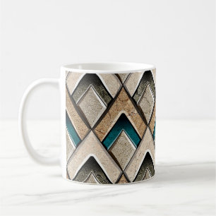 Farbige Wandfliesen Hintergrundblume, digital, pat Kaffeetasse