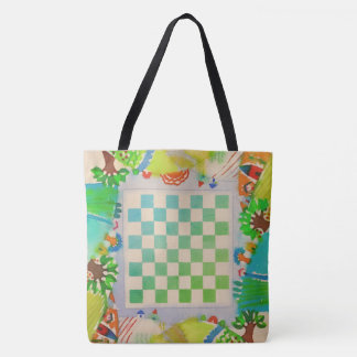 Farbige Wasserfarben-Spielbrett-Tasche