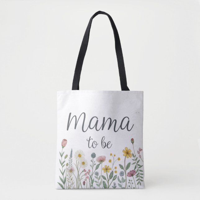 Farbige Wasserfarben-Wildblumen Boho-Blumendesign (Vorderseite)