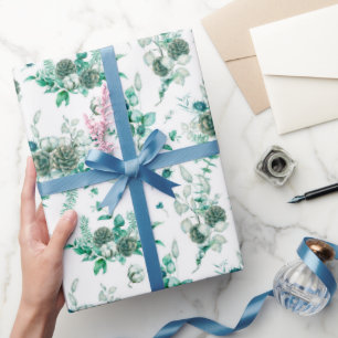 Farbige Weihnachtssymbole Muster Nr.4 Geschenkpapier