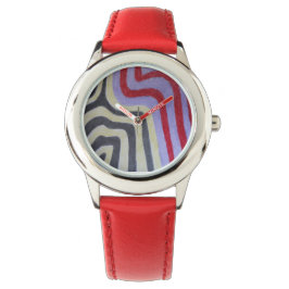 Farbige Wellen eWatch Uhr