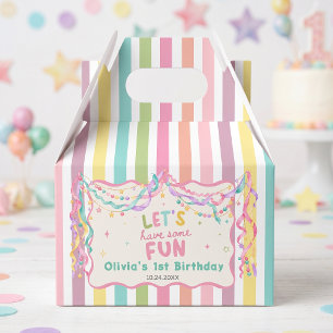 Farbige whimische Mädchen-Geburtstags-Geschenkboxe Geschenkschachtel
