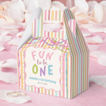 Farbige Whimsical-Mädchen-Geburtstagsfeier