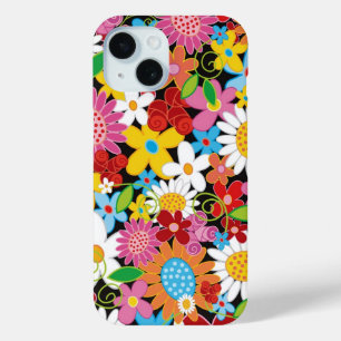 Farbige Whimsical Spring Blumen Garden Girl Case-Mate iPhone Hülle