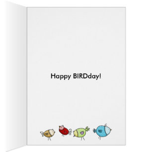 Farbige Whimsikvögel - individuell anpassbar