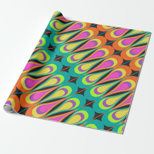 Farbige wiederholende Diagonalmuster.abstrakt, Geschenkpapier