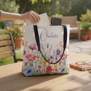 Farbige Wildblume Blumenbezeichnungen Personalisie