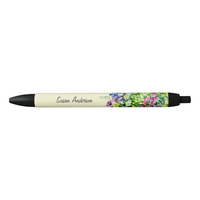 Farbige Wildblumen Bleistift Kugelschreiber (Vorderseite)