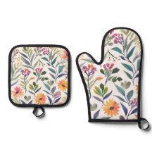 Farbige Wildblumen | Schöne florale Wasserfarben