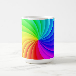 Farbige Windmühle Kaffeetasse