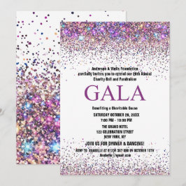 Farbige Wohltätigkeit Ball Corporate Fundraising-P Einladung