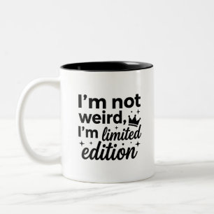 Farbige Zitat-Tassen - Einzigartige Geschenke Zweifarbige Tasse