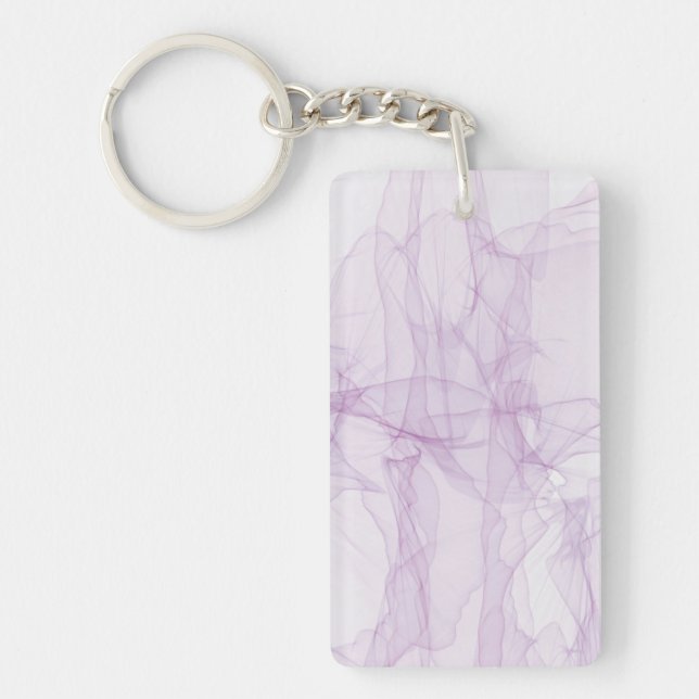 Farbiger Abstrakter Acryl-Schlüsselanhänger Schlüsselanhänger (Vorderseite)