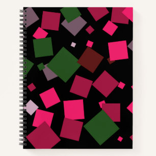 Farbiger abstrakter Hintergrund Notizbuch