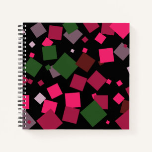 Farbiger abstrakter Hintergrund Notizbuch