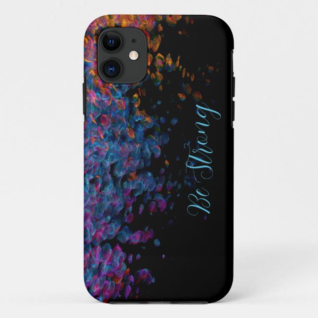 Farbiger abstrakter Regenbogen-IPhone-Fall Case-Mate iPhone Hülle (Rückseite)