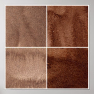 farbiger Aquarellhintergrund für Ihre 4 Poster