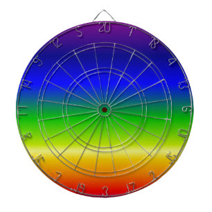 Farbiger, benutzerdefinierter Designer Dartscheibe