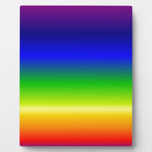 Farbiger, benutzerdefinierter Designer Fotoplatte