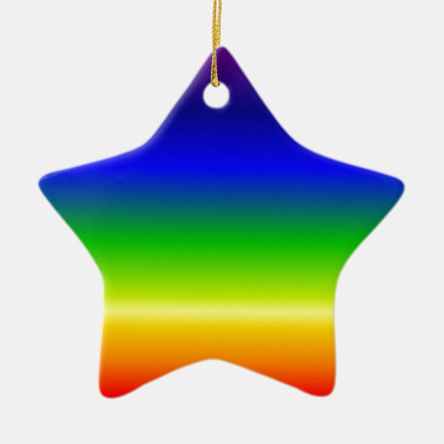 Farbiger, benutzerdefinierter Designer Keramikornament (Vorne)