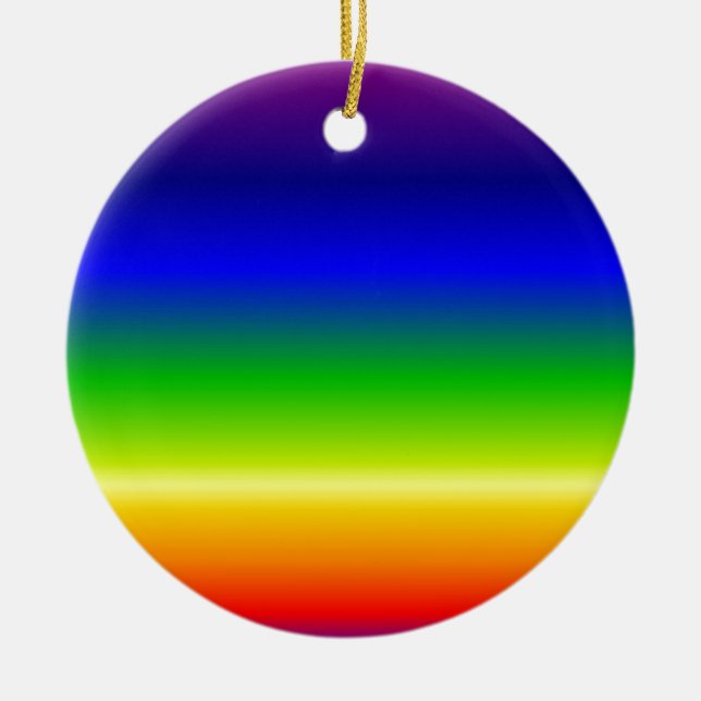 Farbiger, benutzerdefinierter Designer Keramikornament (Vorne)