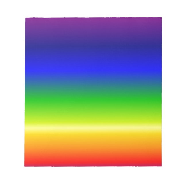 Farbiger, benutzerdefinierter Designer Notizblock (Vorderseite)