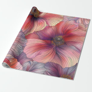 Farbiger Bleistift Geschenkpapier