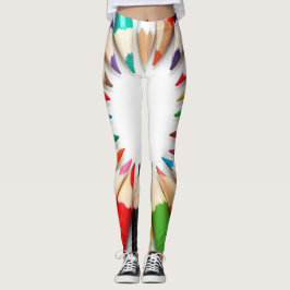Farbiger Bleistift-Spaß! Leggings