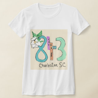 Farbiger Charleston South Carolina-Code T-Shirt