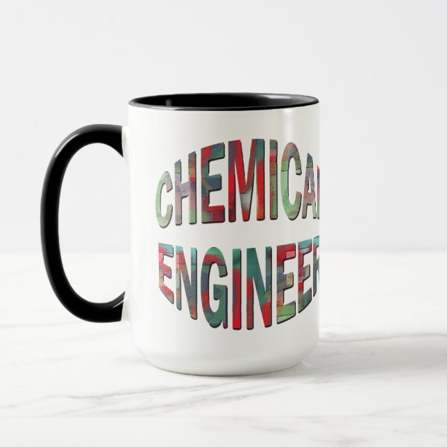 Farbiger Chemiker Tasse (Links)