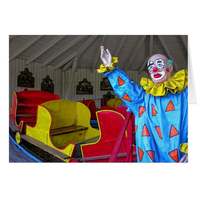 Farbiger Clown (Vorderseite (Horizontal))