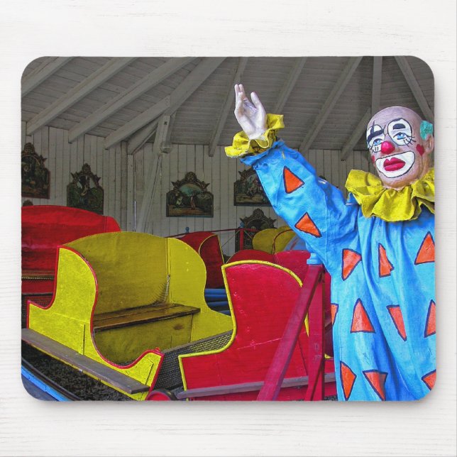 Farbiger Clown Mousepad (Vorne)