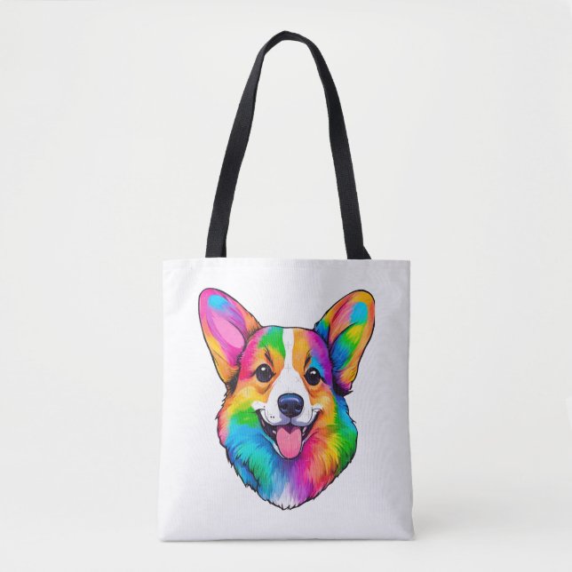 Farbiger Corgi (Vorderseite)