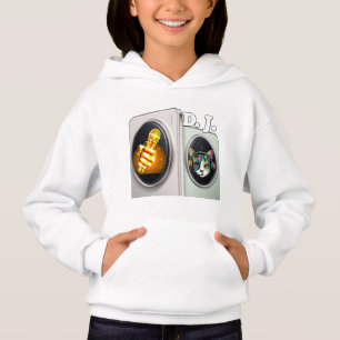 Farbiger Digital-Design-Mädchen-Pullover-Hoodie – Hoodie