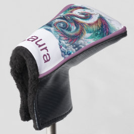 farbiger Drache Golf Headcover