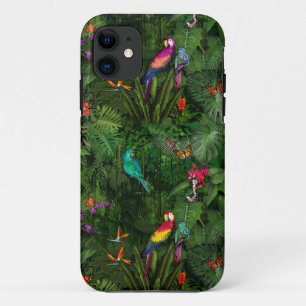 Farbiger Dschungel iPhone 11 Hülle