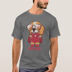 Farbiger Eisen Beagle Funny Beagle Doppy Puppy Pet T-Shirt