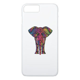 Farbiger Elefant-Cartoon Case-Mate iPhone Hülle