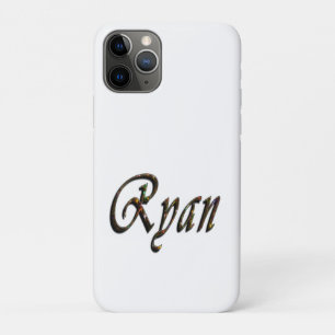 Farbiger entworfener Ryan-Name, Case-Mate iPhone Hülle