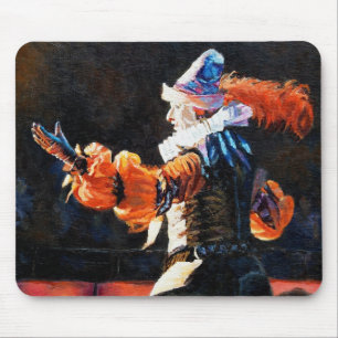 Farbiger Erzähler des Circus Flora St. Louis Mousepad