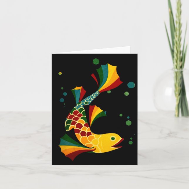 farbiger Fisch "n blubbles (Vorderseite)