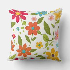 Farbiger Frühling Kissen
