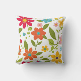 Farbiger Frühling Kissen