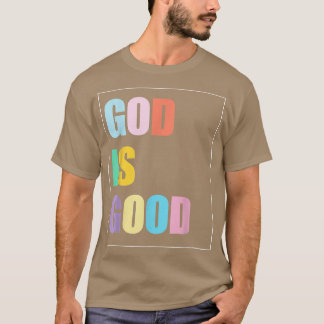 Farbiger Gott ist gut T-Shirt
