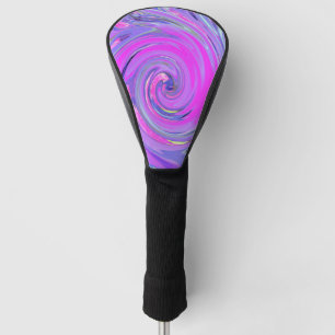 Farbiger heißer rosa und lila Boho-Hippie-Strudel Golf Headcover