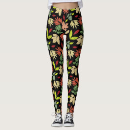 Farbiger Herbst Leggings