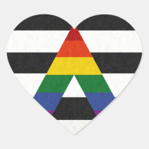 Farbiger Hintergrund für das alleinige LGBT-Flag